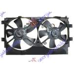 ELECTROVENTILATOR ASSY  COMPLET (DUBLU) BENZINA - MITSUBISHI LANCER SEDAN 08- pentru MITSUBISHI, MITSUBISHI LANCER SEDAN 08-