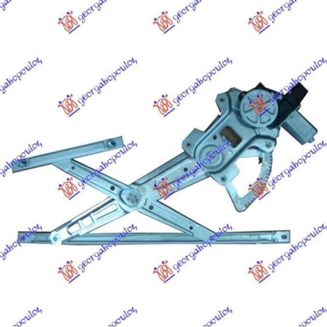 FRONT WINDOW REGULATOR ELECTRICAL - MITSUBISHI MITSUBISHI LANCER SPORTBACK 08- pentru MITSUBISHI, MITSUBISHI LANCER SPORTBACK 08-
