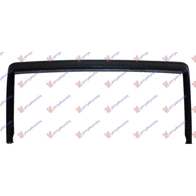 REAR BUMPER BLACK - AUDI AUDI 100 82-90 pentru AUDI, AUDI 100 82-90