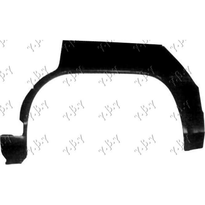 REAR WHEEL ARCH 4D - AUDI AUDI 100 82-90 pentru AUDI, AUDI 100 82-90