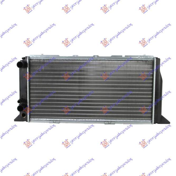 RADIATOR 1.6-1.8 PETROL- 1.6 DIESEL + A/C (600x310x40) - AUDI AUDI 80 91-94 pentru AUDI, AUDI 80 91-94