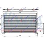 CONDENSER -2002 ALL MODELS (630x360x22) - FORD FORD MONDEO 00-07 pentru FORD, FORD MONDEO 00-07