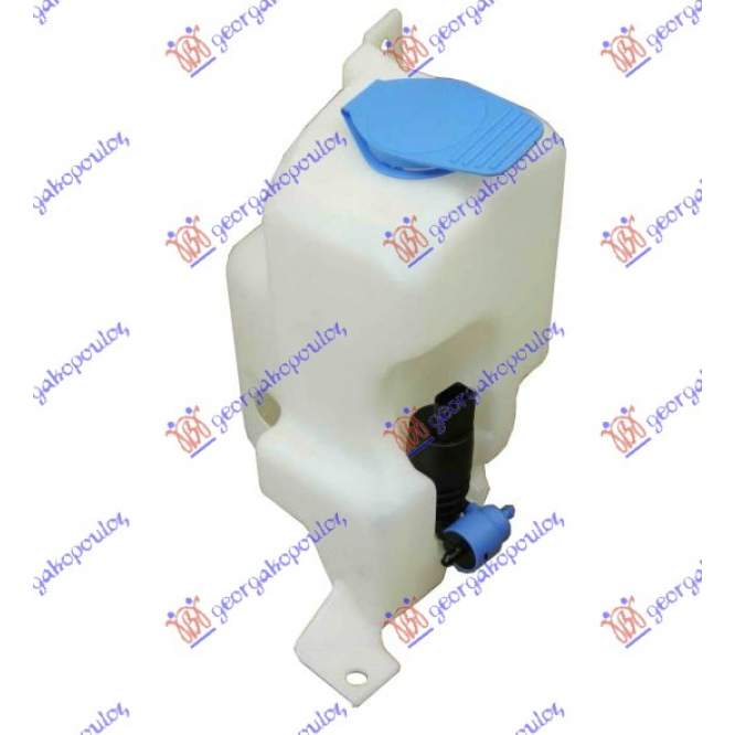 WIPER WASHER TANK (3L) W/MOTOR & SENSOR - AUDI AUDI A3 96-03 pentru AUDI, AUDI A3 96-03, JEEP, JEEP COMMANDER 06-10, Partea frontala, Vas spalator