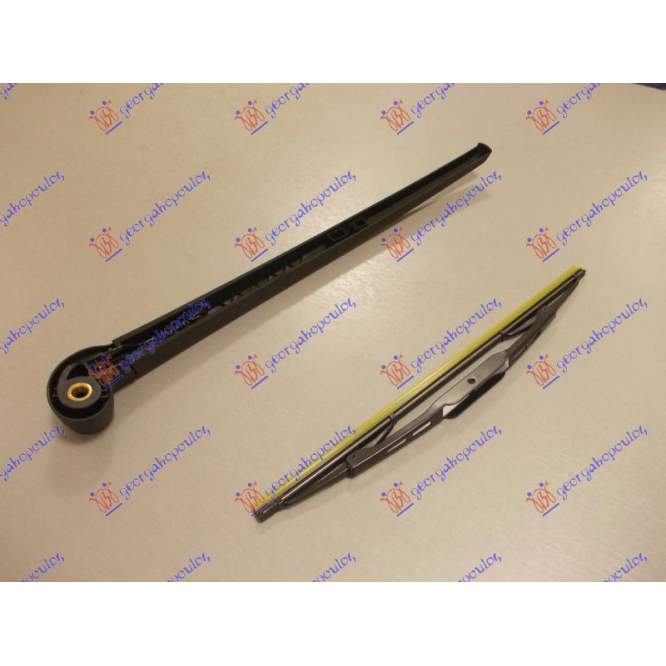 REAR WIPER ARM WITH BLADE AVANT/S.W. 330mm - AUDI AUDI A4 04-07 pentru AUDI, AUDI A4 04-07