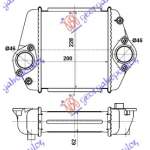RADIATOR INTERCOOLER 2.2 DI DIESEL (200x230x62) (NISSENS) - MAZDA MAZDA CX7 11- pentru MAZDA, MAZDA CX7 11-