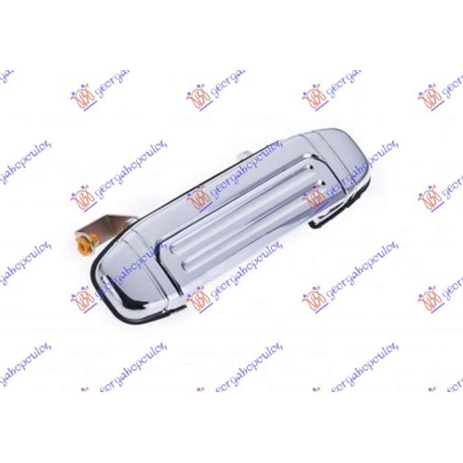 DOOR HANDLE OUTER REAR CHROME - MITSUBISHI MITSUBISHI PAJERO 96-01 pentru MITSUBISHI, MITSUBISHI PAJERO 96-01