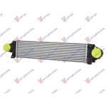 INTERCOOLER 2,0-3,0GA-2,0 -2,4TD (66x15x6,4 - VOLVO XC60 08-13 pentru VOLVO, VOLVO XC60 08-13, PEUGEOT, PEUGEOT EXPERT 07-16, Partea frontala, Radiator Intercooler