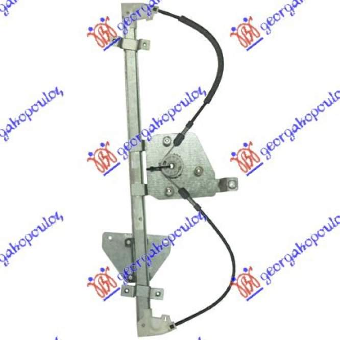 FRONT WINDOW REGULATOR ELECTRICAL (W/O MOTOR) (A QUALITY) - MITSUBISHI MITSUBISHI PAJERO 07-12 pentru MITSUBISHI, MITSUBISHI PAJERO 07-12