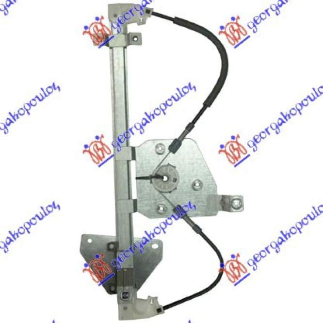 REAR WINDOW REGULATOR ELECTRICAL (W/O MOTOR) - MITSUBISHI MITSUBISHI PAJERO 07-12 pentru MITSUBISHI, MITSUBISHI PAJERO 07-12