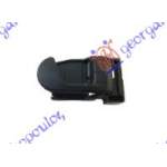 DOOR HANDLE FRONT/REAR INNER BLACK - MITSUBISHI MITSUBISHI PAJERO 07-12 pentru MITSUBISHI, MITSUBISHI PAJERO 07-12