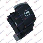 DOOR SWITCH FRONT (& REAR RI=LE) (3pin) (Chrome/Black) - VW VW TIGUAN 07-11 pentru VW, VW TIGUAN 07-11, PEUGEOT, PEUGEOT EXPERT 07-16, Interior, Comutatoare