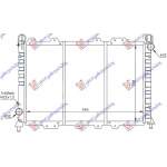 RADIATOR PETROL (BOXER) (550X360) - ALFA ROMEO ALFA ROMEO 145 94-99 pentru ALFA ROMEO, ALFA ROMEO 145 94-99