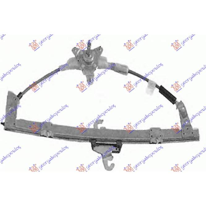 FRONT WINDOW REGULATOR MANUAL - ALFA ROMEO ALFA ROMEO 145 94-99 pentru ALFA ROMEO, ALFA ROMEO 145 94-99