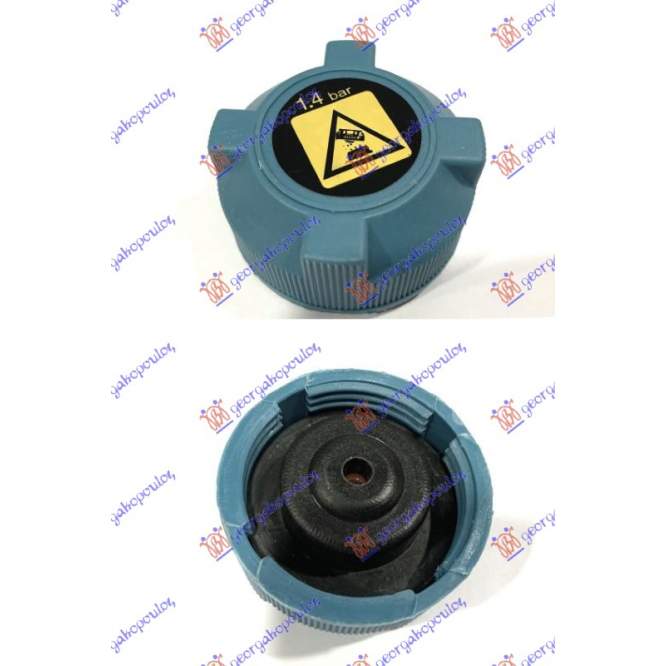 AUXILIARY TANK CAP BLUE  (1,4bar) - ALFA ROMEO ALFA ROMEO 145 94-99 pentru ALFA ROMEO, ALFA ROMEO 145 94-99