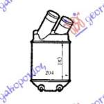 RADIATOR INTERCOOLER1.9 DIESEL. (182x205x85) - RENAULT RENAULT MEGANE COUPE-CABRIO 96-98 pentru RENAULT, RENAULT MEGANE COUPE-CABRIO 96-98, PEUGEOT, PEUGEOT EXPERT 07-16, Partea frontala, Radiator Intercooler
