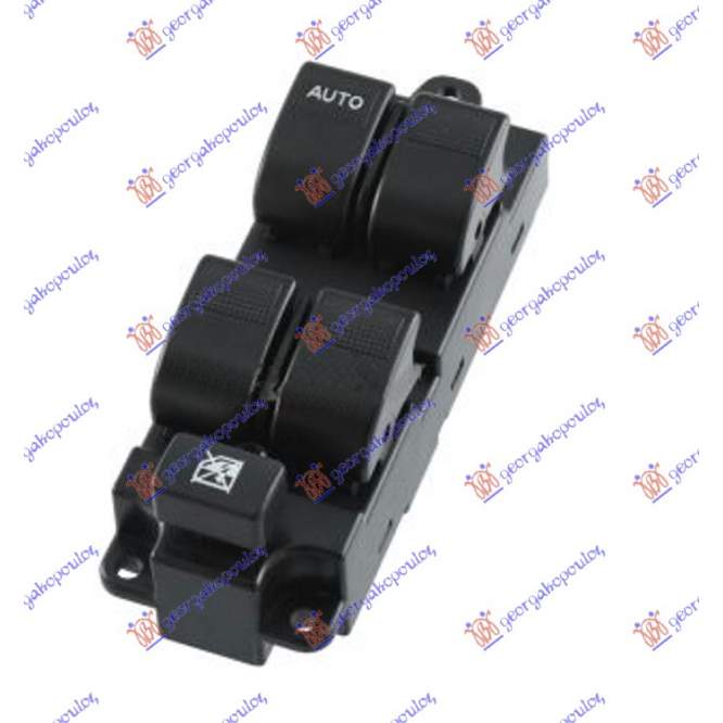 DOOR SWITCH FRONT (Quatern) (12pin) - FORD FORD RANGER 99-06 pentru FORD, FORD RANGER 99-06, PEUGEOT, PEUGEOT EXPERT 07-16, Interior, Comutatoare