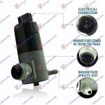 MOTOR FOR WIPER WASHER TANK (SQUARE PLUG) (SINGLE) - CHRYSLER CHRYSLER PT CRUISER 01-10 pentru CHRYSLER, CHRYSLER PT CRUISER 01-10