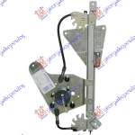 REAR WINDOW REGULATOR ELECTRICAL (W/O MOTOR) 4D/ S.W. (A QUALITY) - AUDI AUDI A4 94-00 pentru AUDI, AUDI A4 94-00