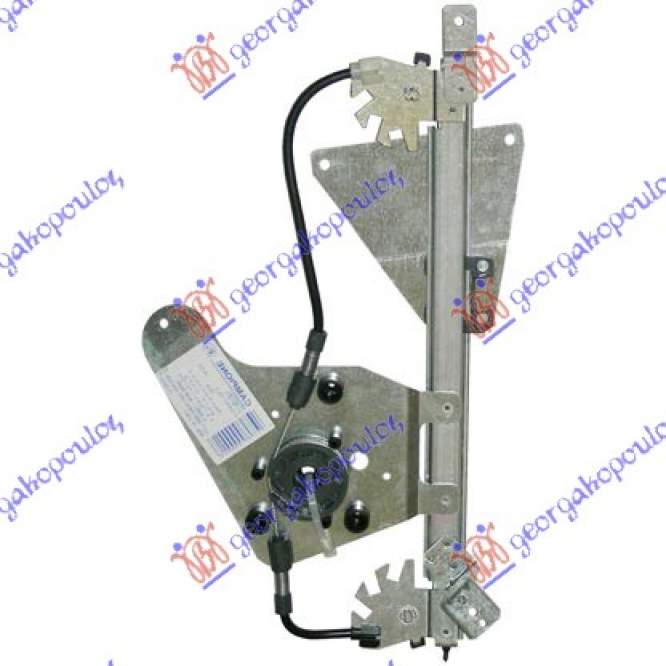 REAR WINDOW REGULATOR ELECTRICAL (W/O MOTOR) 4D/ S.W. (A QUALITY) - AUDI AUDI A4 94-00 pentru AUDI, AUDI A4 94-00