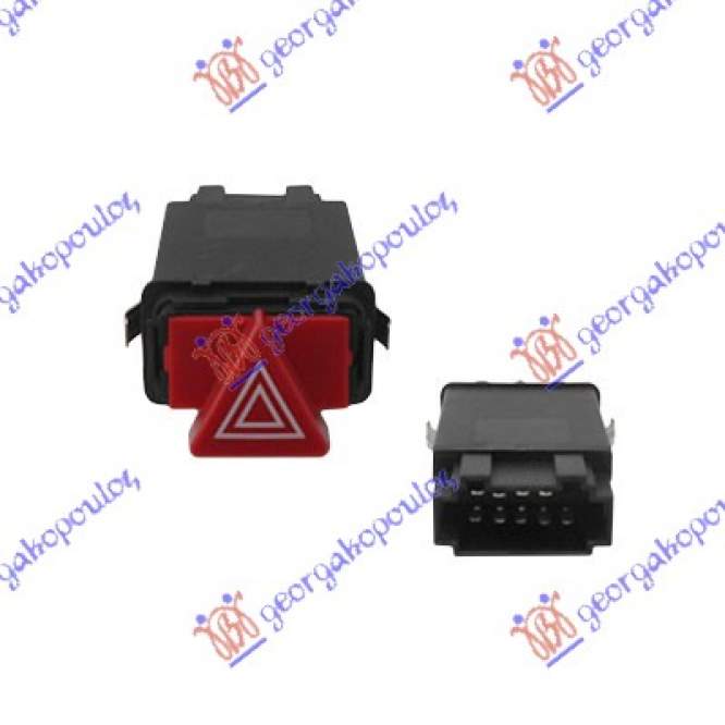 ALARM SWITCH (9pin) - AUDI AUDI A4 94-00 pentru AUDI, AUDI A4 94-00