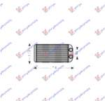 HEATER RADIATOR (200x117x26) - TOYOTA TOYOTA RAV 4 (XA10) 95-98 pentru TOYOTA, TOYOTA RAV 4 (XA10) 95-98