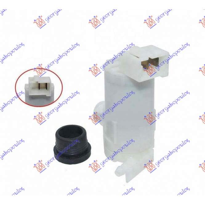  MOTOR  VAS  SPALATOR  SPATE  (SINGLE)  pentru NISSAN, NISSAN ALMERA (N15) H/B 96-98