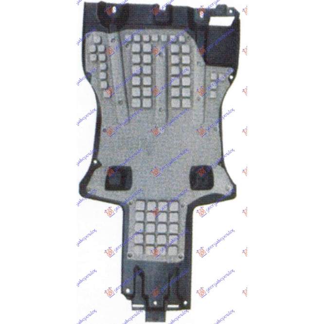  SCUT  MOTOR  PLASTIC  CENTRAL  pentru AUDI, AUDI Q7 06-09