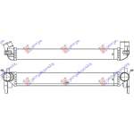  RADIATOR  INTERCOOLER  1.2/1.4/1.6/1.9  TDi  DIESEL  (640x82x64)  pentru SEAT, SEAT IBIZA 12-15, PEUGEOT, PEUGEOT EXPERT 07-16, Partea frontala, Radiator Intercooler