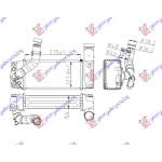  RADIATOR  INTER.1.4  D4D  (275x130)  pentru PEUGEOT, PEUGEOT EXPERT 07-16, Partea frontala, Radiator Intercooler, TOYOTA, TOYOTA AURIS 06-10