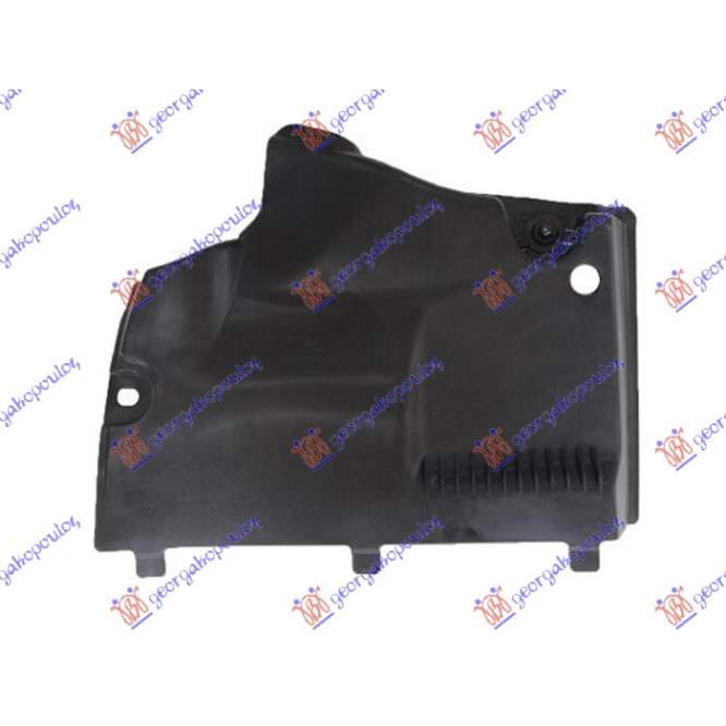 SCUT PLASTIC SUB CAROSEIRE FATA STG. pentru AUDI, AUDI A4 07-11