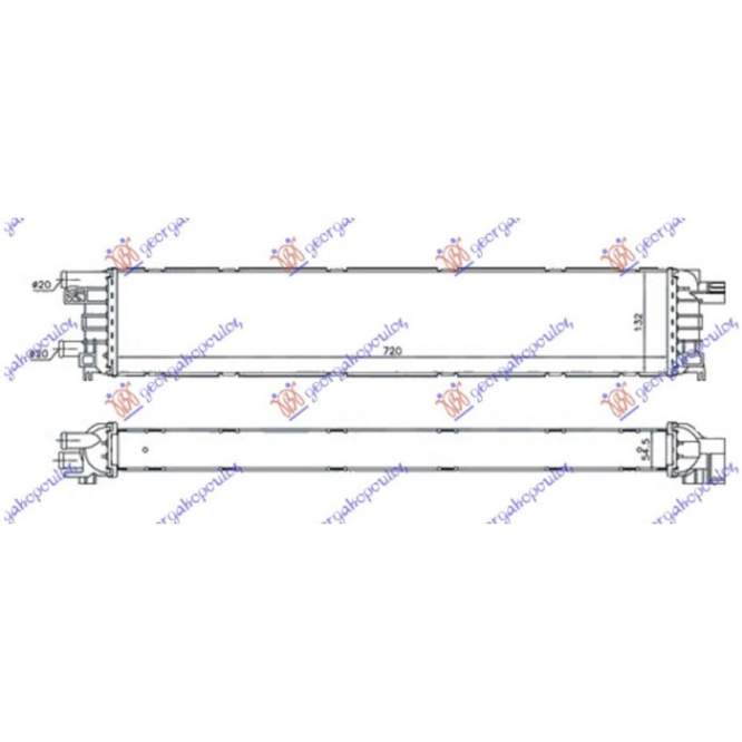 RADIATOR ADITIONAL 3.0 TFSI/S7 BNZ (720x132x55) pentru AUDI, AUDI A7 SPORTBACK 10-14