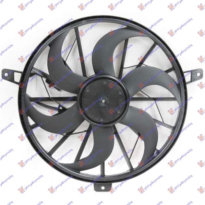VENTILATOR (MOTOR + ELICE) (2 PINI ) BENZINA - JEEP GRAND CHEROKEE 99-05 pentru JEEP, JEEP GRAND CHEROKEE 99-05