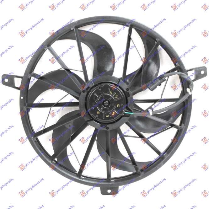 VENTILATOR (MOTOR + ELICE) (2 PINI ) BENZINA - JEEP GRAND CHEROKEE 99-05 pentru JEEP, JEEP GRAND CHEROKEE 99-05