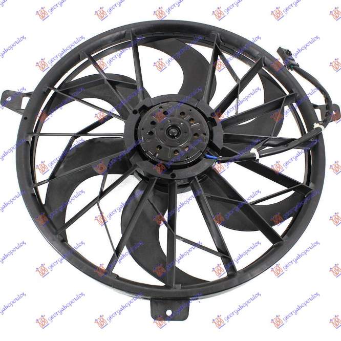 VENTILATOR (MOTOR + ELICE) (2 PINI ) BENZINA - JEEP GRAND CHEROKEE 99-05 pentru JEEP, JEEP GRAND CHEROKEE 99-05