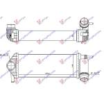  INTERCOOLER 1.2 TCE BENZINA - 1.5 DCi DIESEL (375x145x64) QUICK FIT - MERCEDES CITAN (W415) 13- pentru PEUGEOT, PEUGEOT EXPERT 07-16, Partea frontala, Radiator Intercooler, MERCEDES, MERCEDES CITAN (W415) 13-21