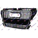 GRILA NEAGRA CU RAMA CROMATA - AUDI A3 08-12 pentru AUDI, AUDI A3 08-12