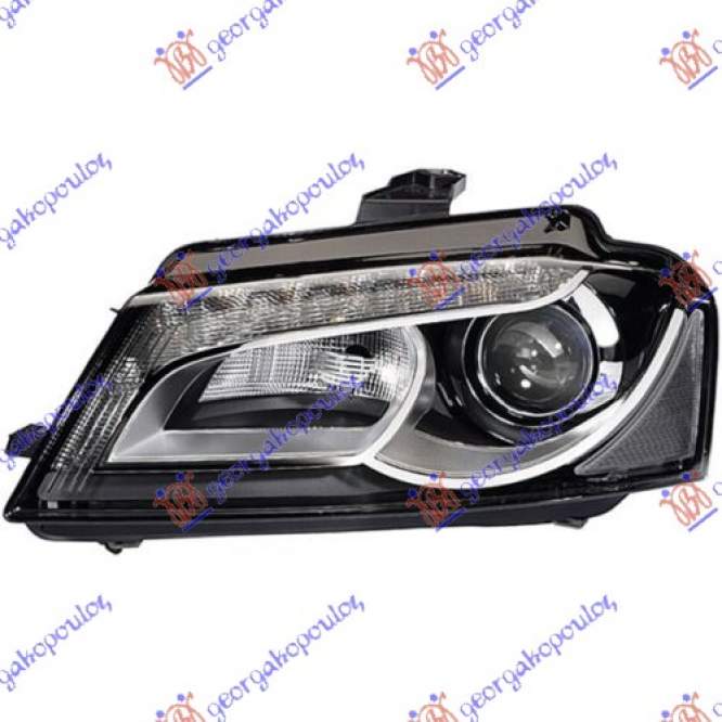 FAR Bi-XENON CU LED DRL(LUMINI DE ZI) HELLA - AUDI A3 08-12 pentru AUDI, AUDI A3 08-12