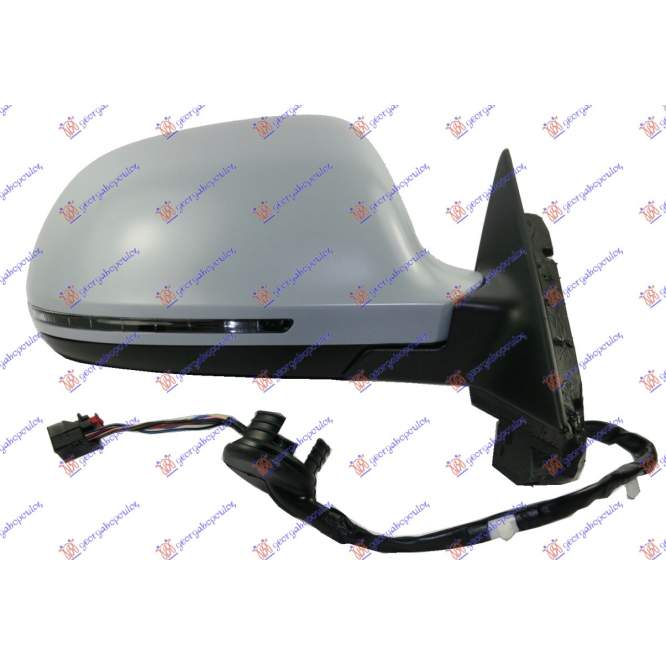 OGLINDA ELECTRICA INCALZITA GRUNDUITA CU SEMNAL 3USI -10 (8PINI)   (GEAM CONVEX) - AUDI A3 08-12 pentru AUDI, AUDI A3 08-12