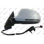 OGLINDA ELECTRICA INCALZITA GRUNDUITA CU SEMNAL 5USI -10 (8PINI) CALIT. A (GEAM ASFERIC) - AUDI A3 08-12 pentru AUDI, AUDI A3 08-12