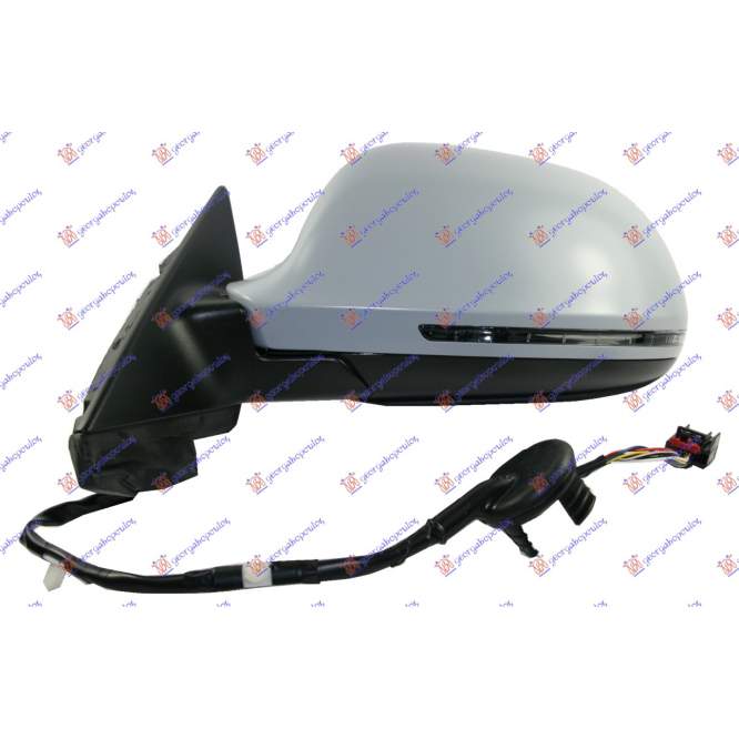 OGLINDA ELECTRICA INCALZITA GRUNDUITA CU SEMNAL 5USI -10 (8PINI)   (GEAM ASFERIC) - AUDI A3 08-12 pentru AUDI, AUDI A3 08-12