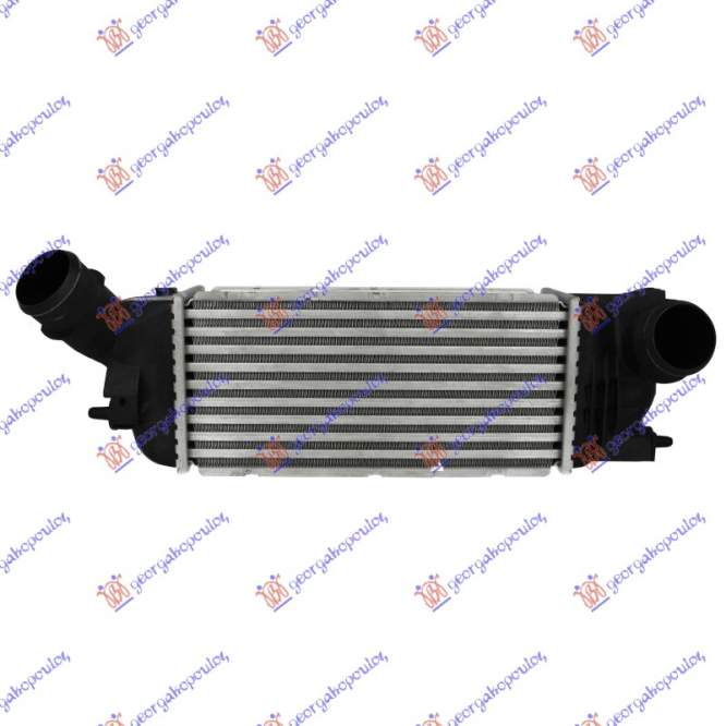 RAD.  1.6/2.0HDI 08-10 (300x132x85) - PEUGEOT 407 04-10 pentru PEUGEOT, PEUGEOT 407 04-10, PEUGEOT, PEUGEOT EXPERT 07-16, Partea frontala, Radiator Intercooler