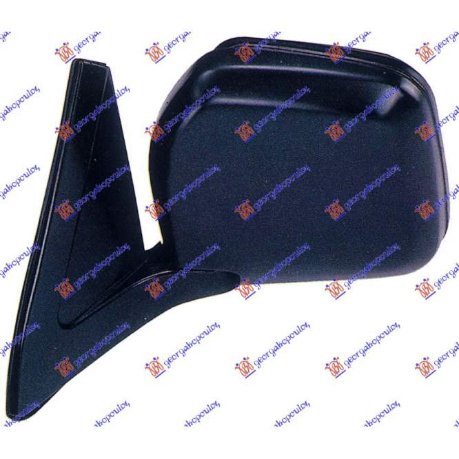 OGLINDA MANUALA NEAGRA (CALIT. A) (GEAM PLAT) - MITSUBISHI PAJERO 92-95 pentru MITSUBISHI, MITSUBISHI PAJERO 92-95