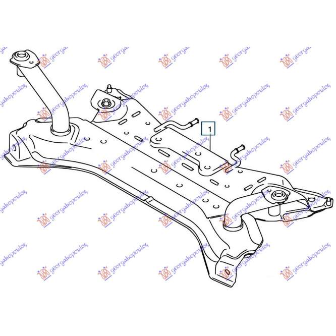 JUG MOTOR - SUZUKI SPLASH 07-13 pentru SUZUKI, SUZUKI SPLASH 07-12