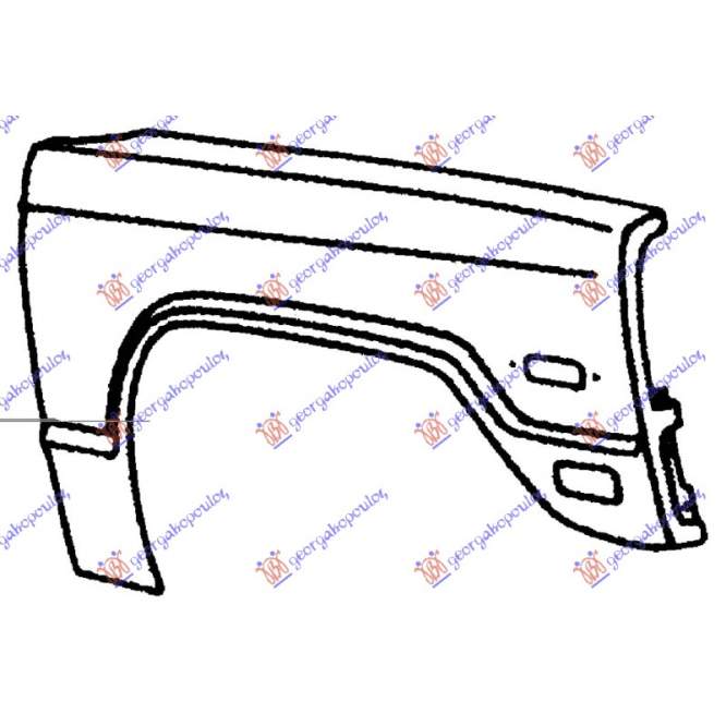 ARIPA FATA - FORD COURIER P/U 78-85 pentru FORD, FORD COURIER P/U 78-85