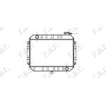 RADIATOR (33x46) - FORD COURIER P/U 78-85 pentru FORD, FORD COURIER P/U 78-85