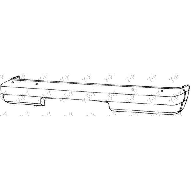 BARA SPATE PLASTIC - SUZUKI ALTO SS40/80 pentru SUZUKI, SUZUKI ALTO SS40/80 79-85