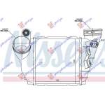 RADIATOR INTERCOOLER PETROL-DIESEL (183x190x65)12mm - VW VW BORA 98-05 pentru VW, VW BORA 98-05, PEUGEOT, PEUGEOT EXPERT 07-16, Partea frontala, Radiator Intercooler