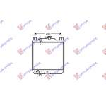 RAD. 1.3cc (33x32.5) - pentru SUZUKI, SUZUKI SWIFT H/B 90-92