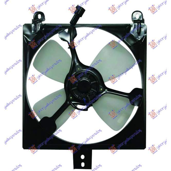VENTILATOR RADIATOR COMPLET (BENZINA) pentru SUZUKI, SUZUKI SWIFT H/B 90-92