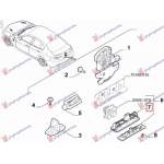 BUTON DESCHIDERE CAPOTA PORTBAGAJ (O)  pentru ALFA ROMEO, ALFA ROMEO GIULIA 15-